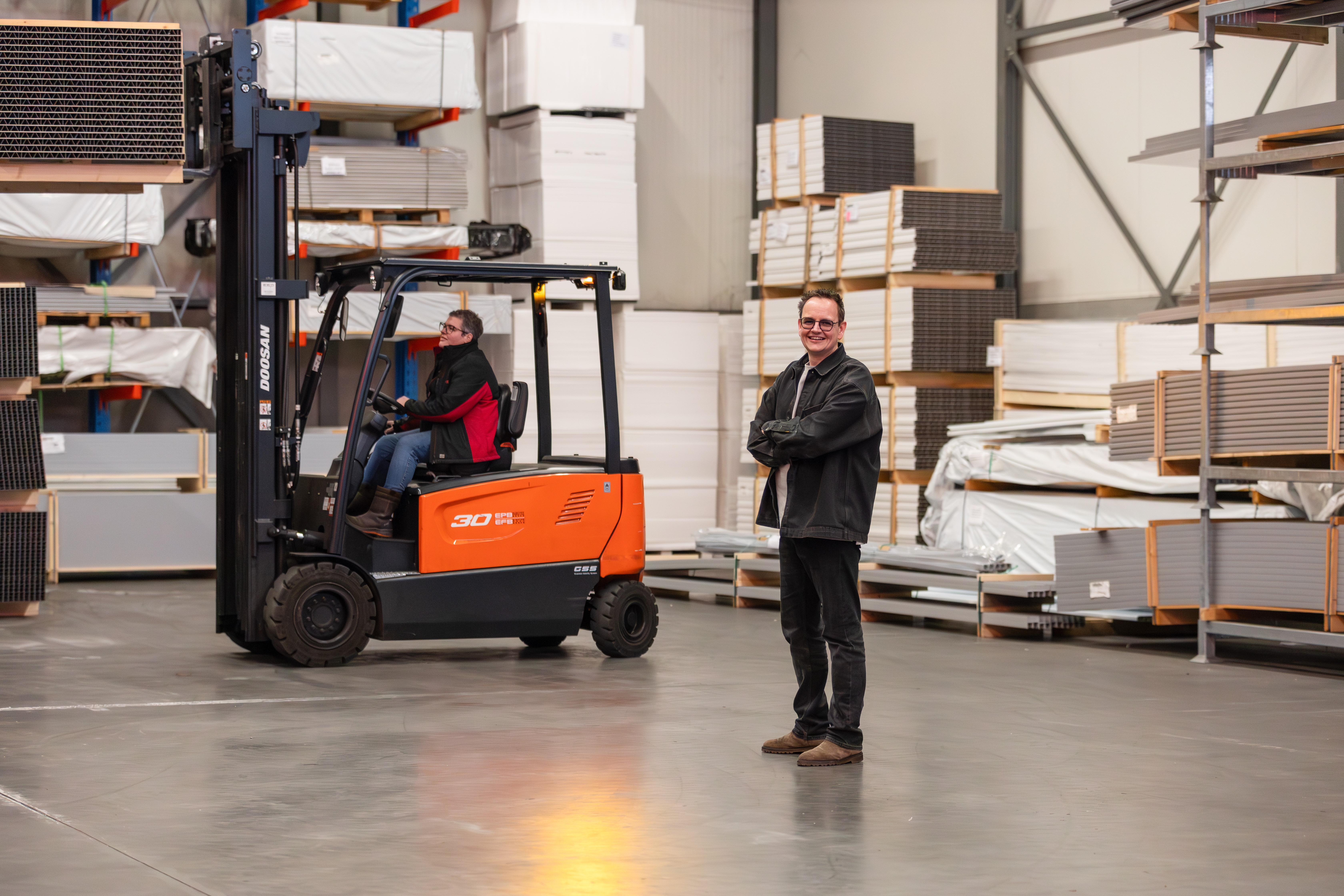 ,,Samen met je collega’s zorg je ervoor dat de expeditieafdeling op rolletjes loopt.”