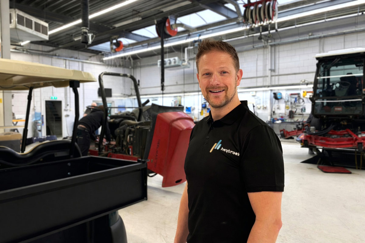 Bedrijfsleider Martin Uittenbosch van Heybroek