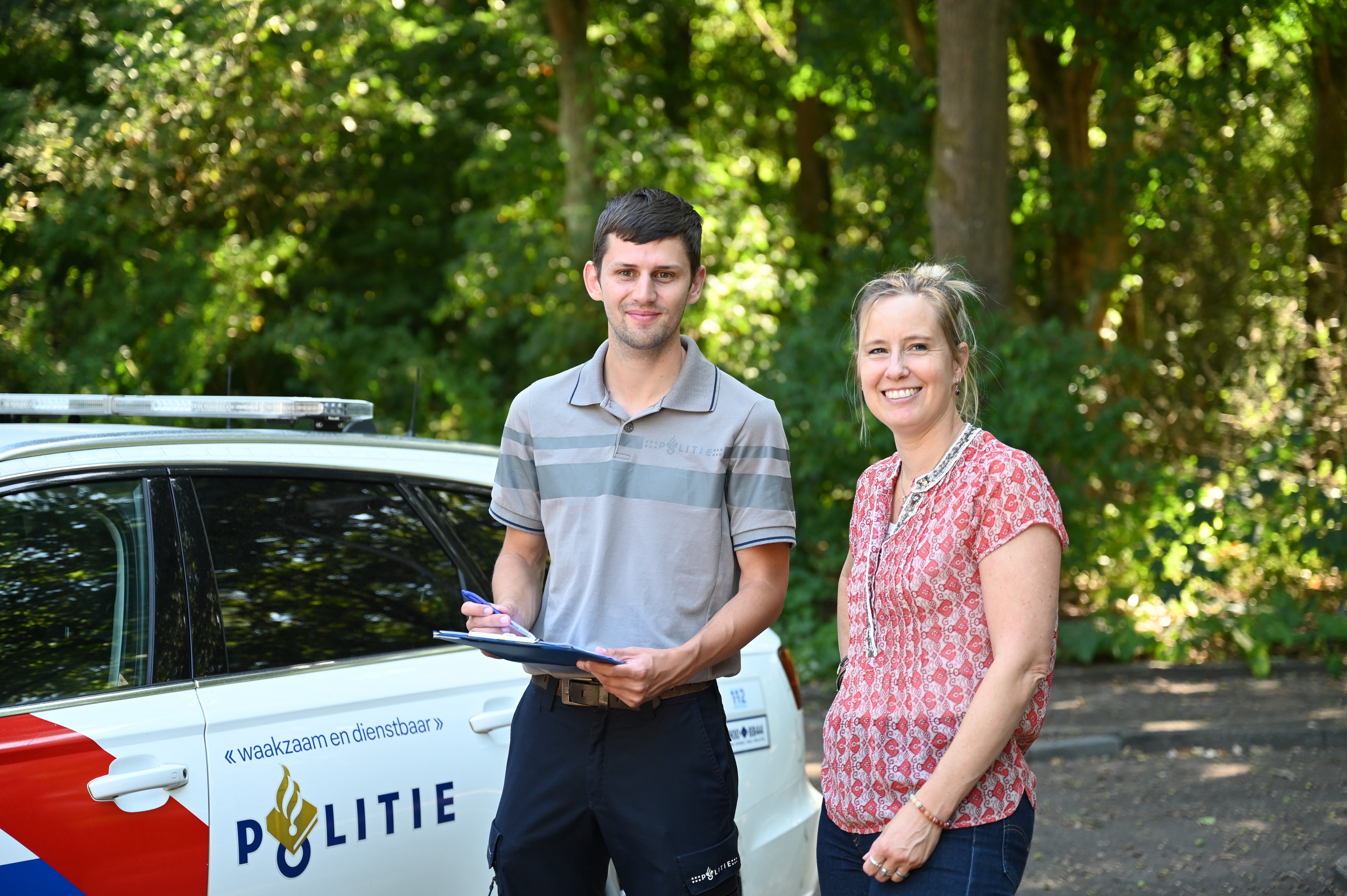 Bryan en zijn jobcoach.